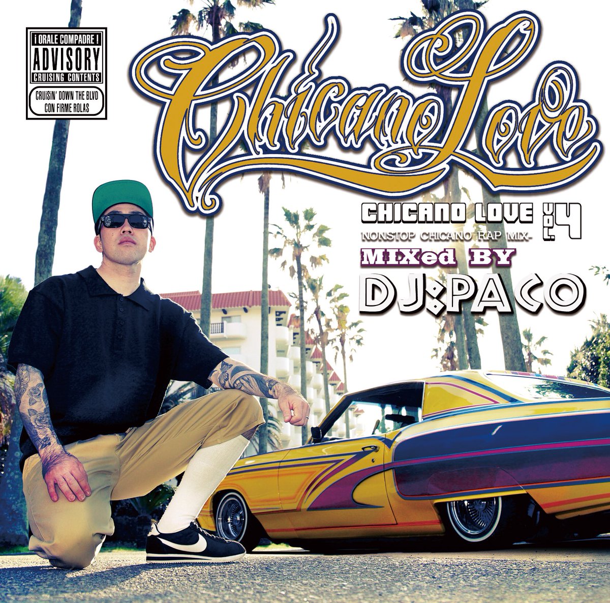 dj_paco_84's tweet photo. DJ PaCo - Chicano Love vol.4
予約受付 開始!
(先振り込み可能な方に限り)
限定250枚のストリートMixxx!!!
DJ PaCoの大人気チカーノラップMix"Chicano Love"シリーズ 待望の第4弾!!
チカーノラップ聴き始めの人から往年のチカーノラップファンまで楽しめること間違いなし!!
#DJPaCo #ChicanoLove https://t.co/srb1d6VQPR