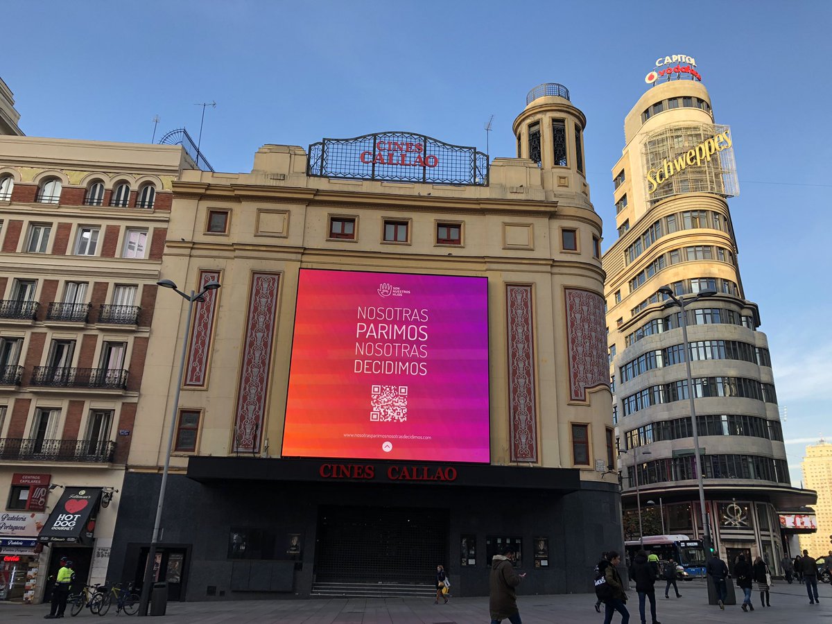 sonuestroshijos's tweet photo. Hoy Madrid amanece así. Súmate al movimiento #YoGestaría https://t.co/kRACKCLyPz