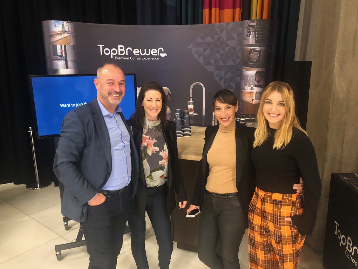 ScanomatUK's tweet photo. It's the final day at #WorkTech18 London 2018. There’s still time to join us on Stand 9 to learn more about #TopBrewer and sample a premium coffee! https://t.co/fMbVOxR7tQ #CoffeeReimagined #OfficeCoffee https://t.co/izRreVfbxY