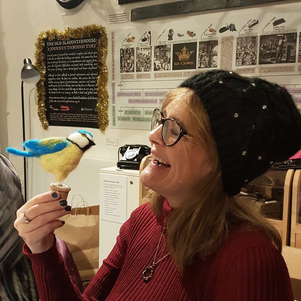 Fantastic #felting workshop <a href="/OldSlaughterHS/">Old Slaughterhouse</a> with #artist Stephanie Lester. Spring #adulteveningworkshop launching soon. #Giftvouchers available. <a href="/ShakespearesEng/">Shakespeare’s England</a> <a href="/Stratforward/">Stratford Upon Avon BID</a>