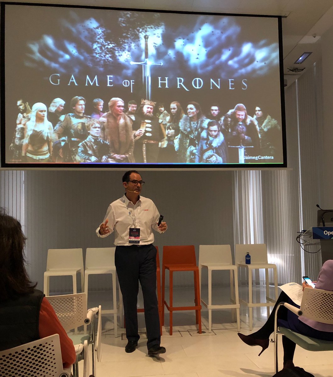 ehlugones's tweet photo. “Quien es nuestro competidor? Donde esta nuestro norte? Disruptiva coferencia en MIT ENTREPRISE FORUM ESPAÑA del Presidente de BOSCH ESPAÑA @jagopar https://t.co/OUsWTjVaFs