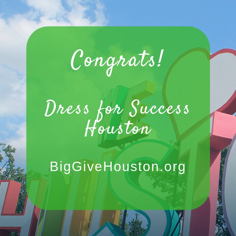 .<a href="/DFSHouston/">dfshouston</a> is our 10k match challenge winner! That's 20k back into our community! #BigGiveHouston #GivingTuesday