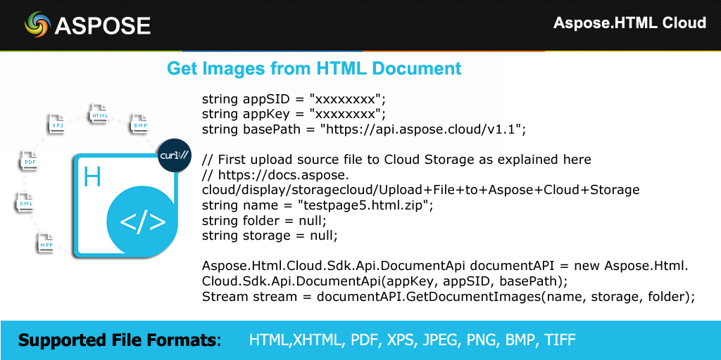AsposeCloud's tweet image. Aspose.HTML #Cloud 18.9 Supports #Populating #HTML #Template #Document with #External #Data &amp;amp; Deleting Deprecated #Code inside Cloud Apps: goo.gl/2Zf45M