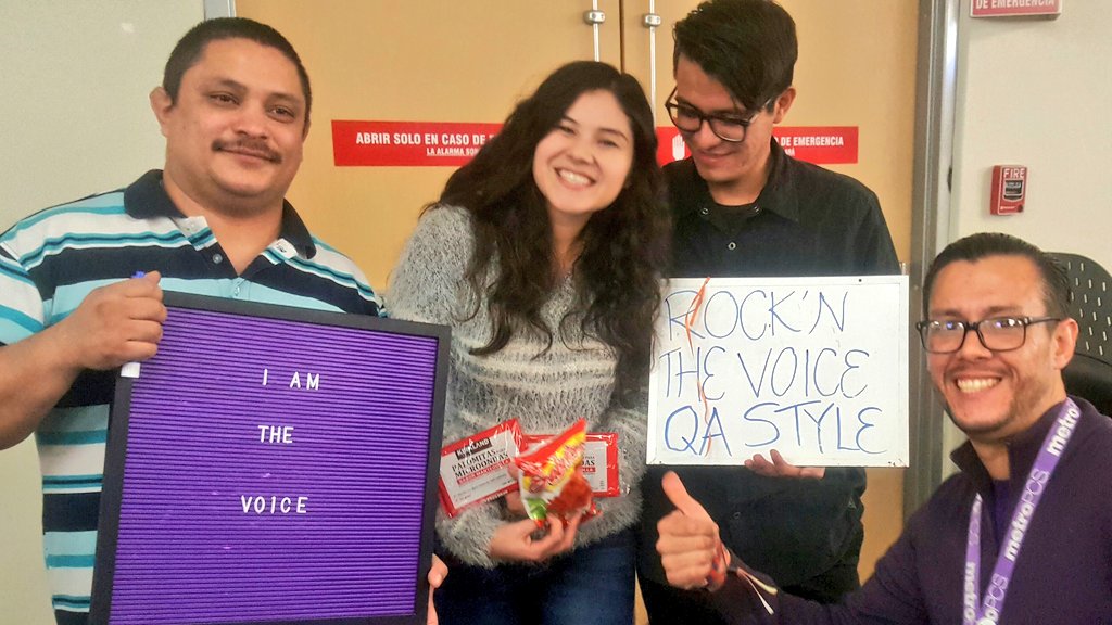 IsraelBallest18's tweet photo. VOICE EVALUATION TO ONE OUR QA FAM!!! MIMIS YOU NAILED IT ON THE CALL!!! YASSSS
#IAMTHEVOICE #TOPNOCH #QANATION @Josie_MPCS @oscaruizqasuper @Greg_MPCS @spartanamaro @MxlimpcsQA @torresjoel123 https://t.co/v8P7vi5KiN