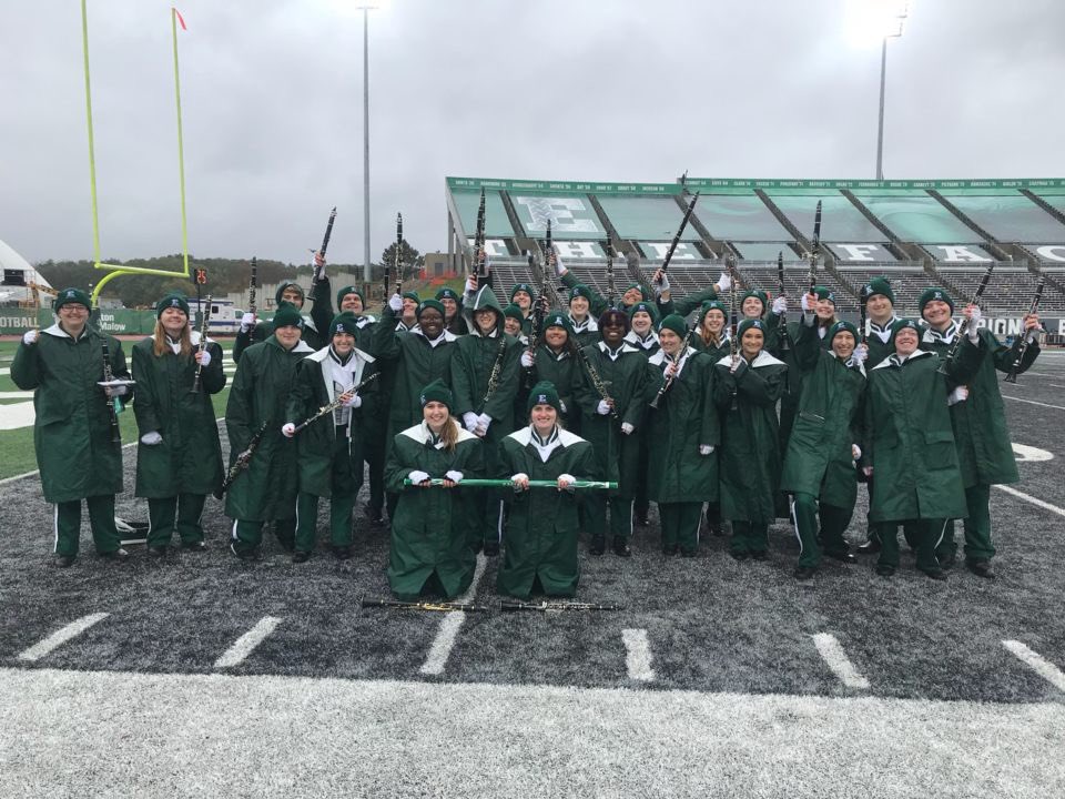 EMUCLARINETS's tweet image. Throw back to winning the spirt stick. 🦅 #bestsection