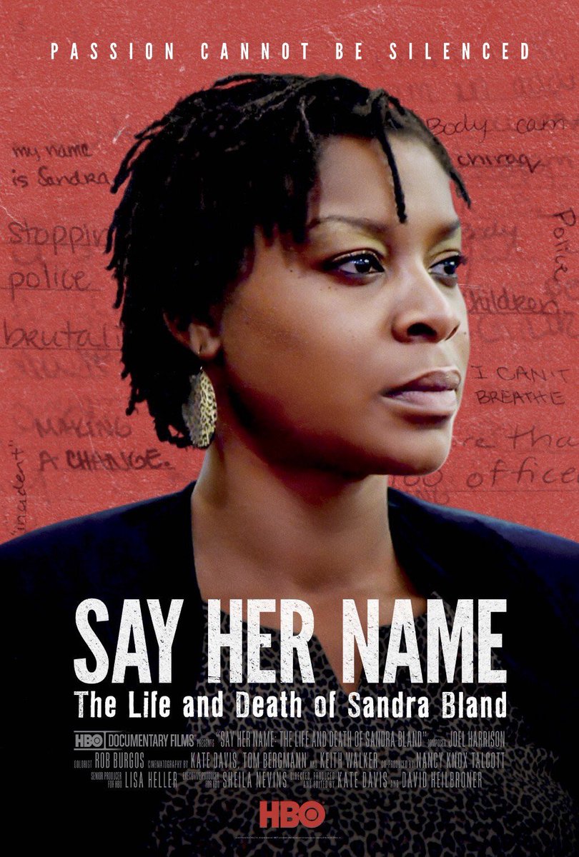 MoorInformation's tweet image. The Sandra Bland documentary is set to debut on HBO in December