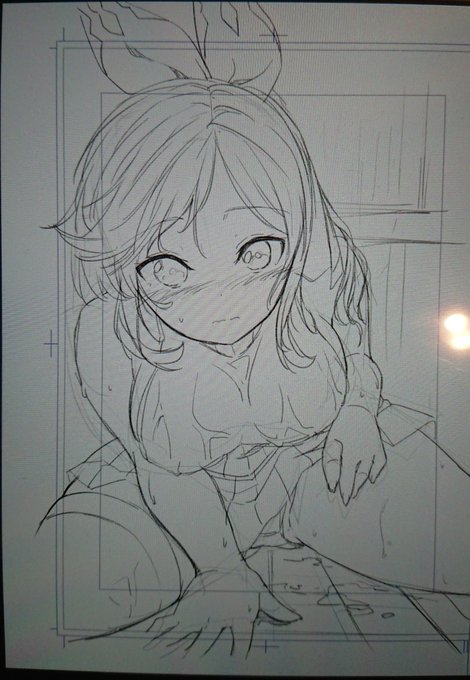 今回の同人誌はなんとR18です!
勿論クラリスです!!
というわけで表紙案。 