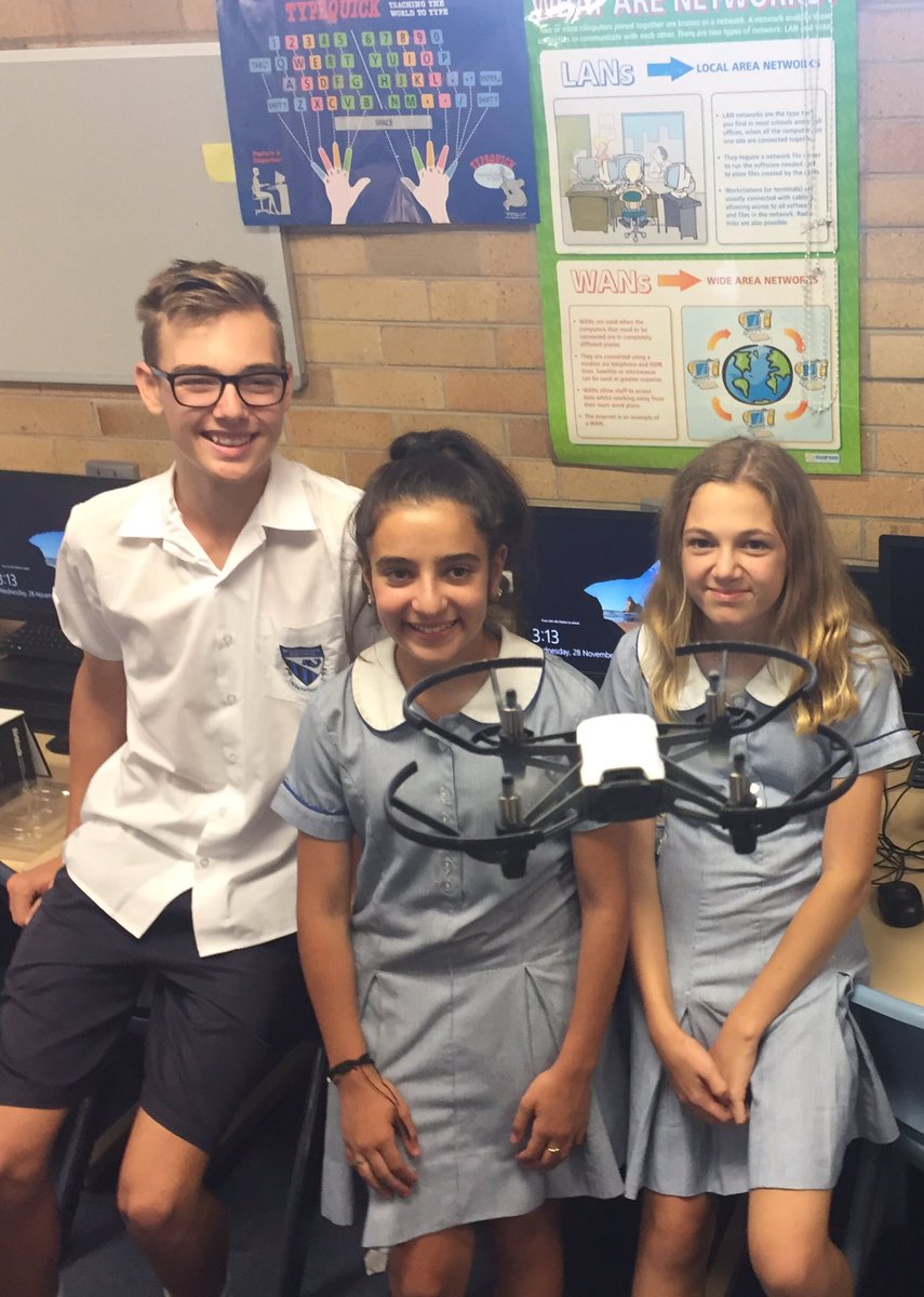 Wonderful afternoon working with programmable rones at <a href="/Woolooware_HS/">Woolooware HS</a>. Special thanks to Mrs Patricia Cazouris <a href="/PCazouris/">Patricia Cazouris</a> from <a href="/KingsgroveNHS/">Kingsgrove North HS</a> for a fantastic demonstration.