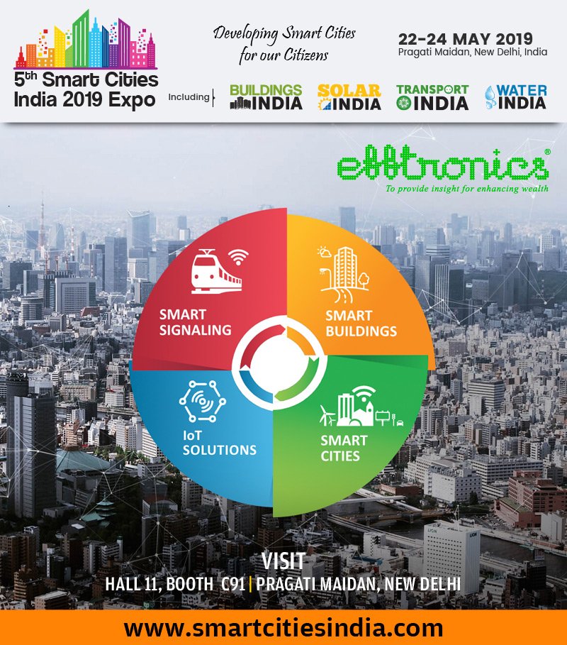 smartcitiesind's tweet image. @EfftronicsHR provide #IoTSolutions &amp;amp; solutions for #SmartSignaling, #SmartBuildings, &amp;amp; #SmartCities.
Connect with them at the 5th @smartcitiesind  expo 2019, hall 11, booth C91.
Visit - smartcitiesindia.com
#SmartCitiesIndia #SmartIndia #SmartGrid #SmartCitiesMission
