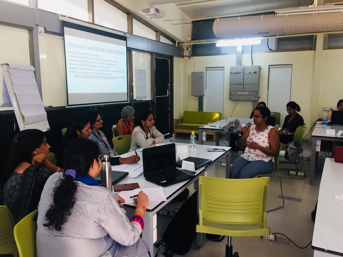 manjulaharikri2's tweet photo. #day2 #wisam18 kick starts with enthusiastic group of hiring panel, a much needed exercise #personaldevelopment #careerdevelopment #scienceadministration #sciencemanagement @IndiaBioscience @inBritish @IISERPune https://t.co/7duizqCAVt