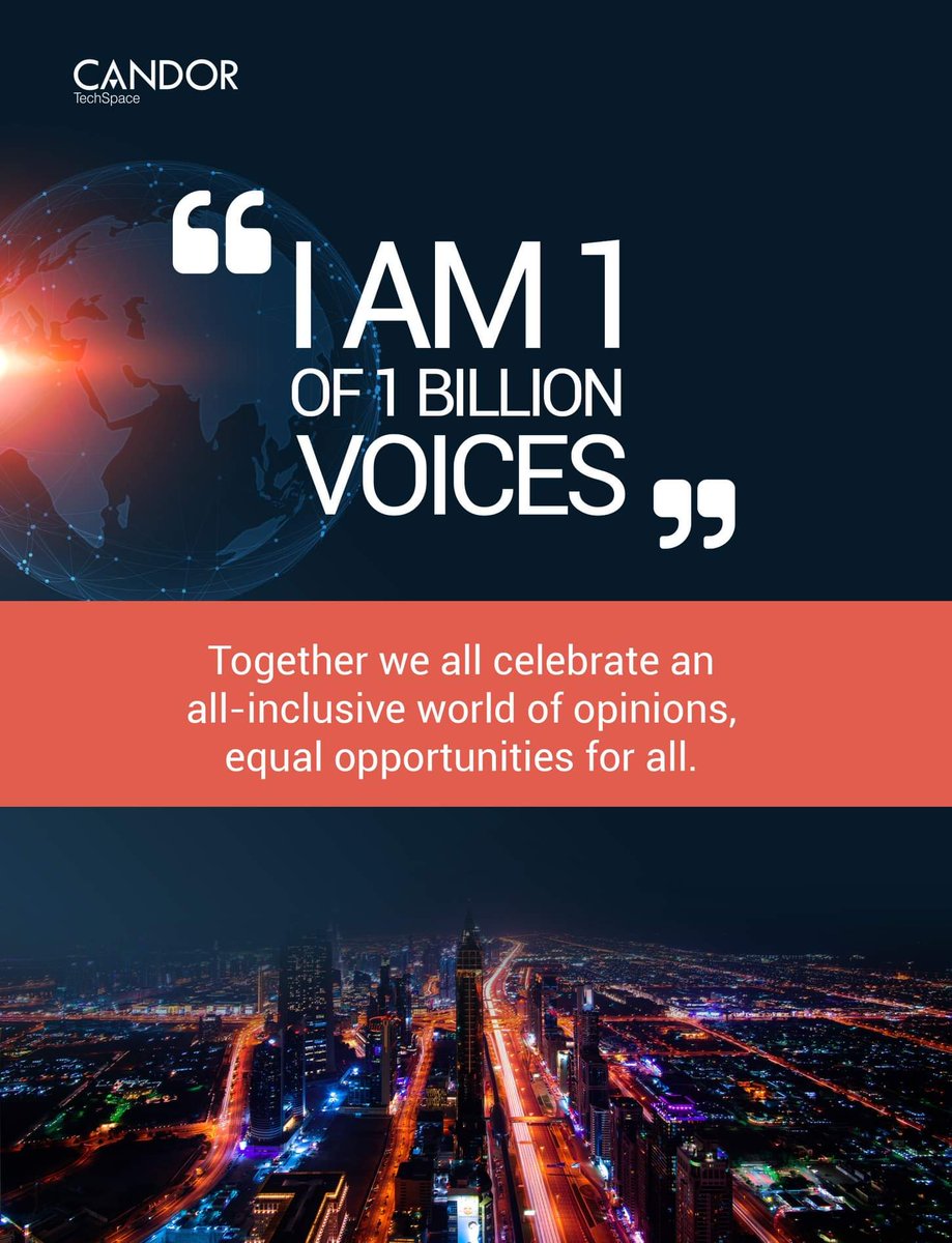As we celebrate the International Day of Persons with Disabilities, #Candor endeavors to make the voice of our differently-abled heroes heard. Join us for panel discussion on ‘Transformation Towards Sustainable and Resilient Society For All’.

#DisabilityDay