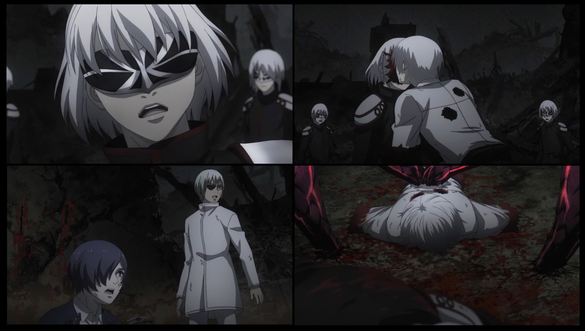 Henry Thurlow I Drew Layouts For Tokyoghoulre Ep At Our Studio Dartshtajio I Was Once Again Miss Credited Though As Henry Sauron 東京喰種re ２０話 原画で参加しました またスタッフロールで違う名前出たけど サウロンはロード オブ