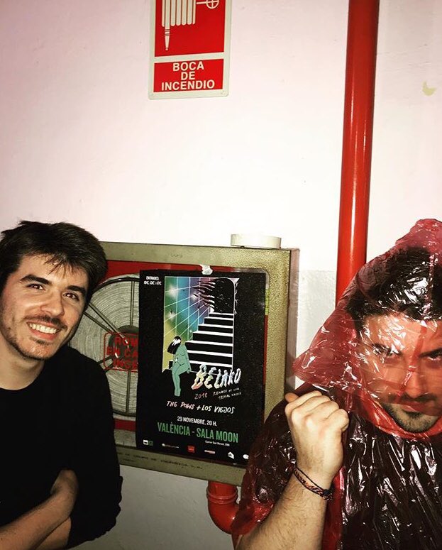 Valencia, mañana es el gran día! Tocamos en <a href="/MoonVLCOficial/">Moon Valencia</a> con  <a href="/belakoband/">BELAKO</a> y <a href="/Los_Viejos/">Los Viejos</a>, todo un privilegio. 
Tickets: notikumi.com/2018/11/29/con…