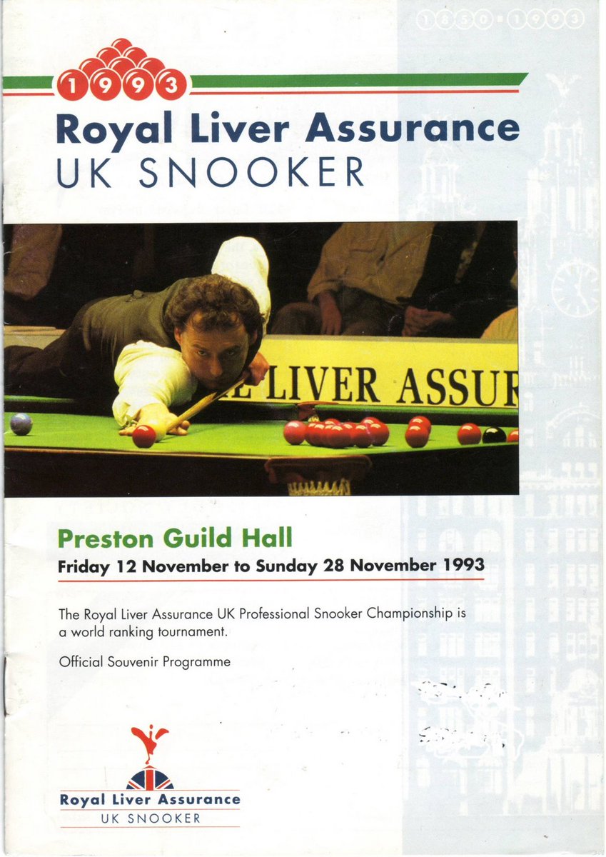 25 years ago today 28 Nov 1993 Ronnie O'Sullivan <a href="/ronnieo147/">Ronnie O'Sullivan</a> won his 1st Ranking title 
The  Royal Liver Assurance UK Championship at Preston Guild Hall beating Stephen Hendry 10-6 at the age of 17 
#snooker #baizeofglory #bbcsnooker  #UKChampionship