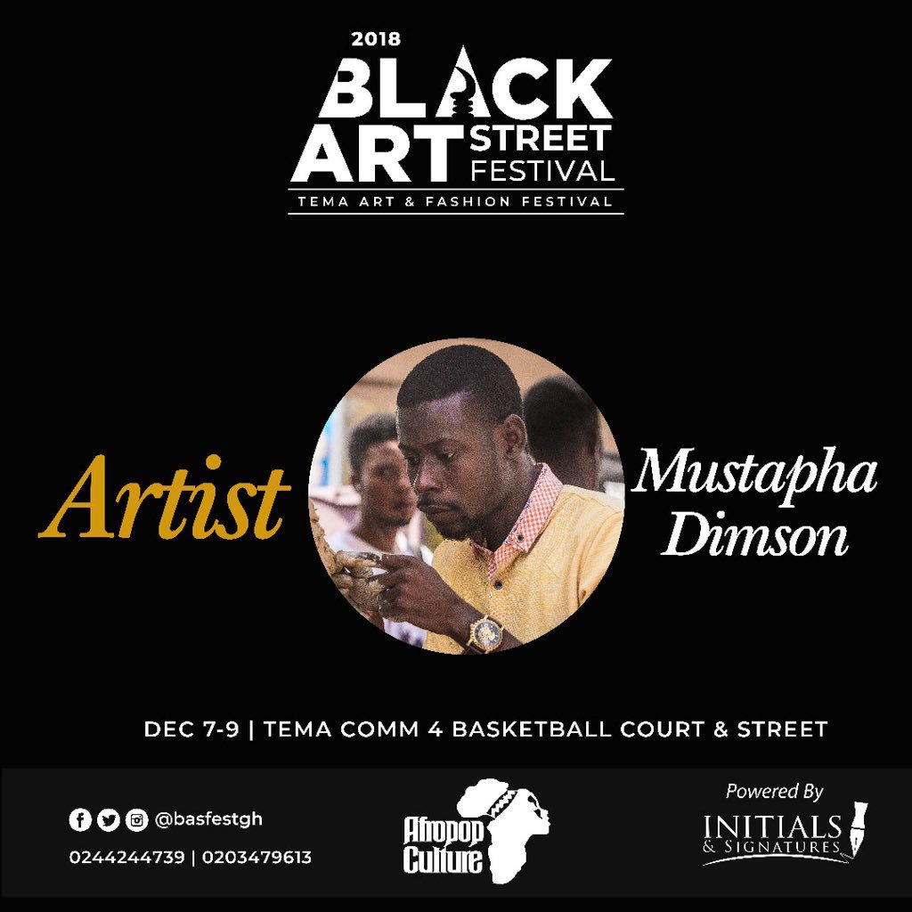 thefotowalker's tweet photo. Black Art Street Festival'18
Participating artists. Kindly follow thread. A retweet will be appreciated 😊
#DrawingWhileBlack
#artist
#BASFEST2018
#afropopculture https://t.co/k5FrwTpLjx