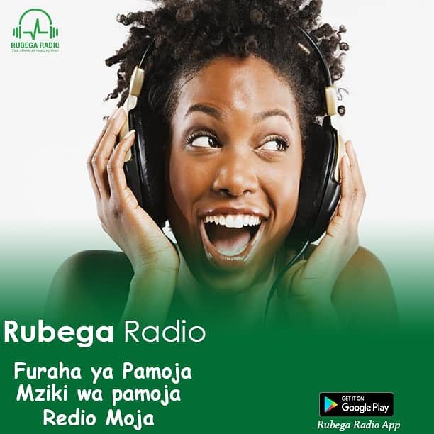 Furahia redio yako popote uendapo. Burudani ya muziki masaa 24/7. Ipakue app ya <a href="/rubegaradio/">Rubega Radio</a> playstore link kwenye bio. #radio #onlineradio #webradio #musicradio #redioyako #rubega #bongofleva #afropop #hiphop #rnb #afromusic