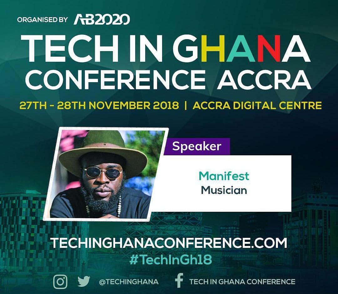 ProtocolsAfrica's tweet image. @manifestive is mostly know as a rapper, song writer and a record producer.

@manifestive is also an entrepreneur. The Co-Founder of Giant Steps will be educating us on tech in the entertainment industry. 

See you soon! Don&apos;t be late!

#usher #techingh18 #weareexceptional