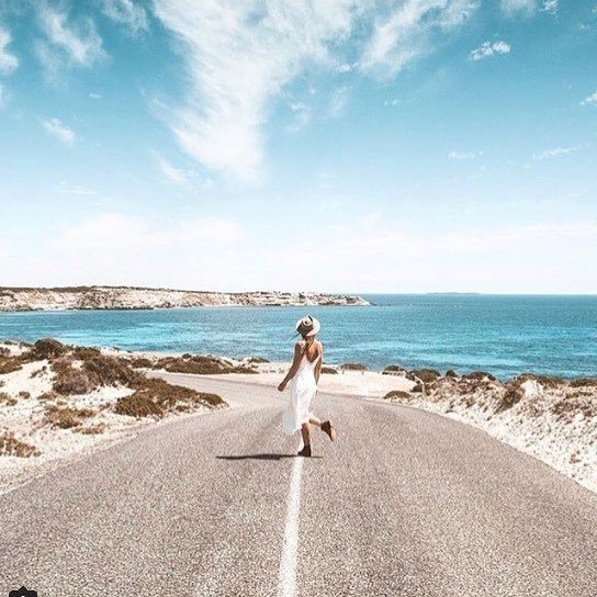 The Eyre Peninsula has so much to offer... beautiful coastlines, national parks and great local businesses. Love this picture shared by <a href="/eyrepeninsula/">EyrePeninsula</a> of @mycolourfulworld_ 'walking the road to paradise.' Share you favourite Eyre Peninsula shot with us b… ift.tt/2FKORBt