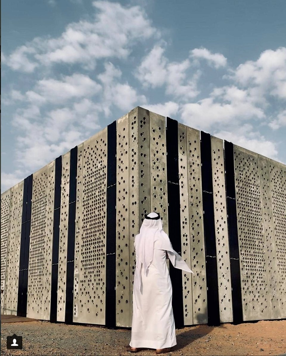 CREAHd's tweet photo. BFUP innovant Groupe Etchart,Pergola &amp; Façade PV @Silicon_Tile,toit végétalisé @MonToitVert,recyclage eau lombrifiltre @NobatekInef4 &amp; Bio Solar Purification @HelioPurTech, #aquaponie by @arkiturria,Radiative Sky Cooling,... Dernière ligne droite #Baitykool au @SDMEDubai !! https://t.co/GTqBzXaTH9