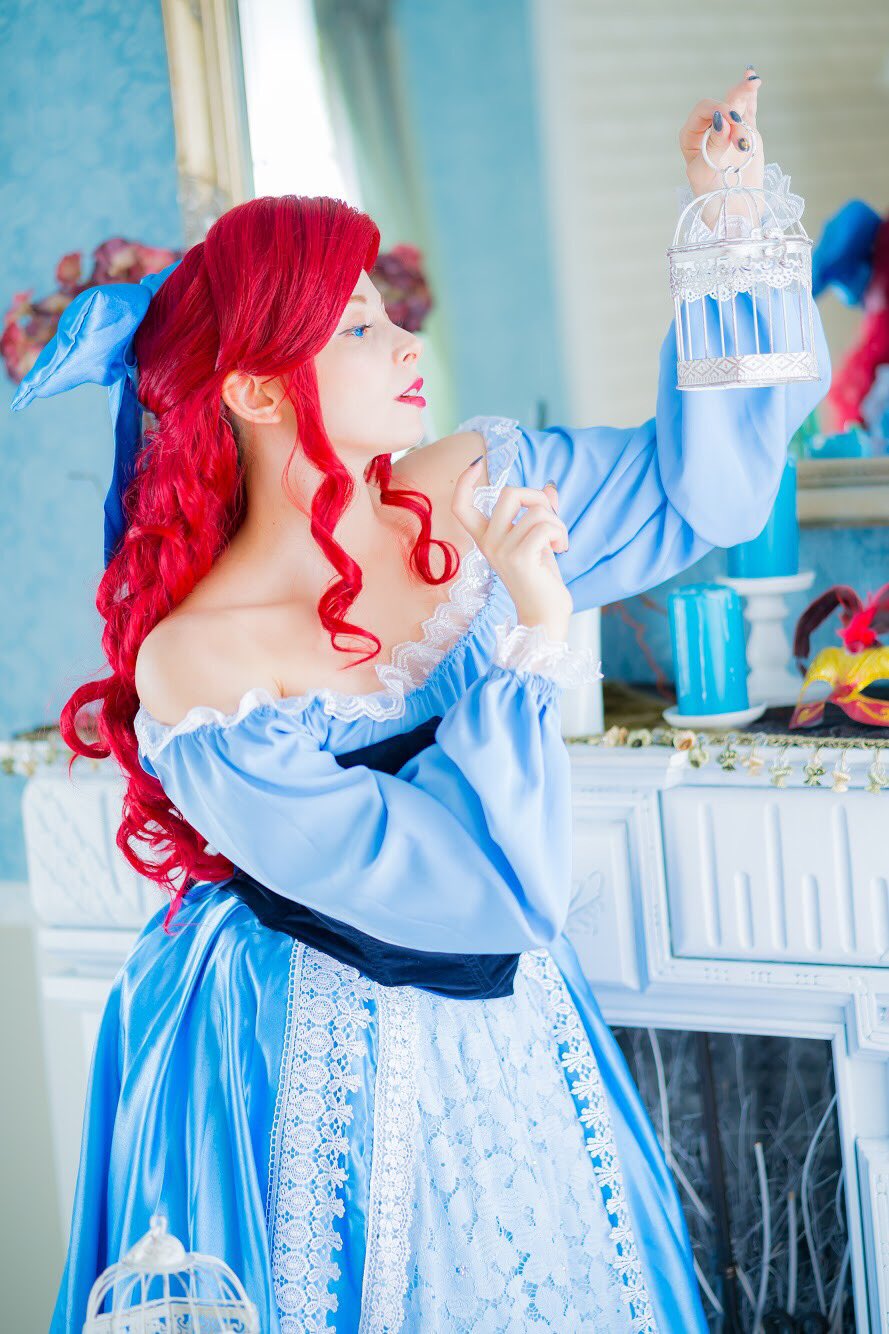 ユリコタイガー 名古屋コミティア J26 アリエル The Little Mermaid カメラ Hidebito モデル Yurikotiger コスプレ Dハロ ディズニー好きと繋がりたい ユリコタイガー 人形 外国人コスプレイヤー