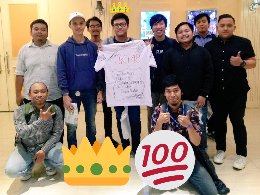 amenojyuvia's tweet photo. #NCWShow 573
#NCWSA [27/11/2018]

#SakaAgariTeamKIII 80

#ClaimMVPNadila ke-27
#MVP100Nadila ke-20

Giliran @farhanadji29 berbahagia dengan pencapaian MVP100nya, @Nadila_JKT48 pasti bangga punya Ka Aan sebagai fansnya, dukung Nadila terus yah 🙏 https://t.co/mO311sxCNd