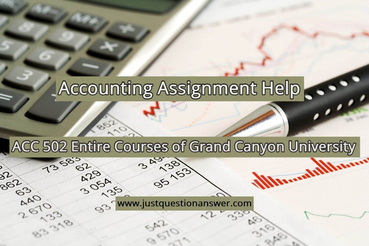 Justque_answer's tweet image. Are you searching for #Accounting_Assignment_Help services? Justquestionanswer is here to provide you best solution of your Accounting Assignments.
Provides: -
#ACC502_Entire_Courses
#Grand_Canyon_University
#Accounting_Tutors_Help
To know more visit -justquestionanswer.com/universities/8…