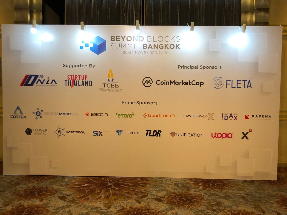 Great to be here #BBBKK2018 @beyondblocks_