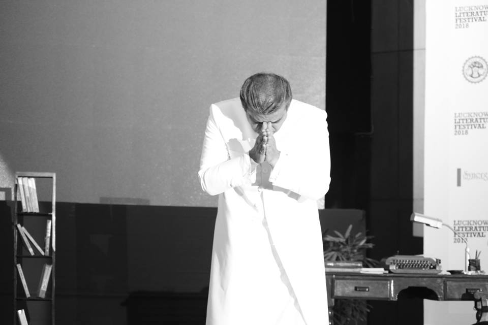 LitFestPost's tweet photo. Main Rahi Masoom : A mono-act play by , the celebrated theatre actor/director from Hyderabad.
#LLF #LitFest https://t.co/AFjVUhMAkk