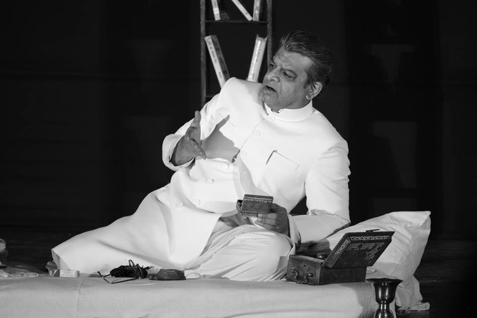 LitFestPost's tweet photo. Main Rahi Masoom : A mono-act play by , the celebrated theatre actor/director from Hyderabad.
#LLF #LitFest https://t.co/AFjVUhMAkk