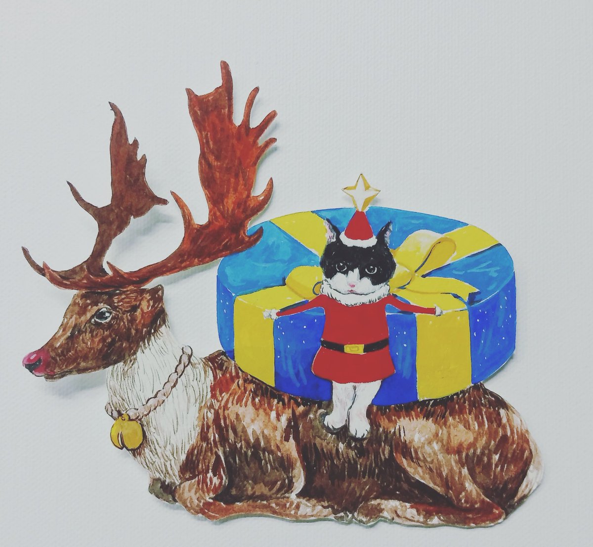 コヤマイラスト社 V Twitter クリスマスイラスト トナカイと猫サンタクロース 12月9日 浅草のbears Table さんでこのシリーズのグッズなど販売します イラスト クリスマス 猫 トナカイ コヤマイラスト社 V Twitter クリスマスイラスト トナカイと猫サンタクロース 12月9日 浅草のbears Table さんでこのシリーズのグッズなど販売します イラスト クリスマス 猫 トナカイ