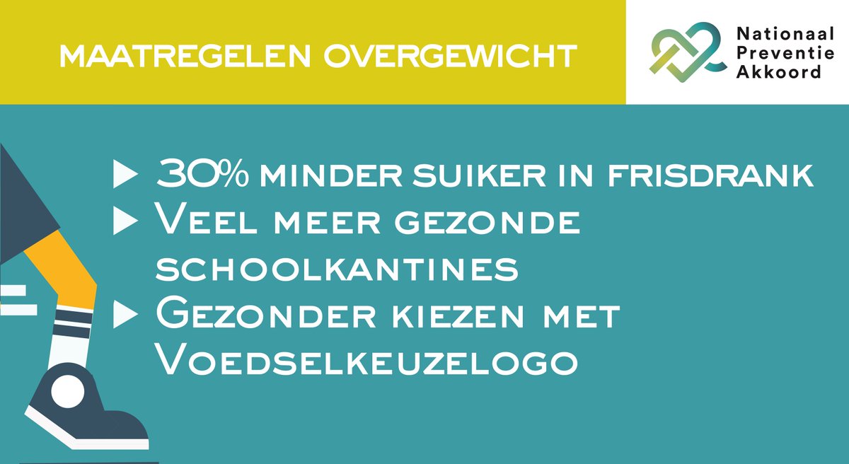 Lees hier onze reactie op het Nationaal Preventieakoord! #preventieakkoord #JOGG bit.ly/2zuOuFw