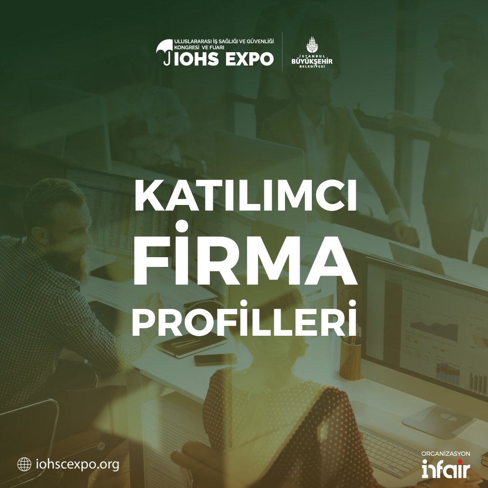 iohscexpo's tweet photo. IOHS EXPO Uluslararası İş Sağlığı ve Güvenliği Kongresi ve Fuarı, konusunda önde gelen firmaların bilgi birikimlerinin ziyaretçilerle buluştuğu bir platform oluşturacaktır.
#iohs #isg #işsağlığı #işgüvenliği #fuar #kongre https://t.co/2np52xR3Ic