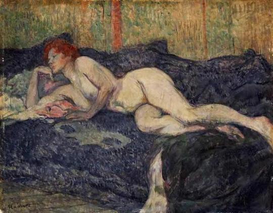 a. “The Breakaways,” Shalom Harlow by Mario Sorrenti for Vogue Italia, 1995
b. danielle littleford for rouje paris
c. Reclining Nude, Henri de Toulouse-Lautrec