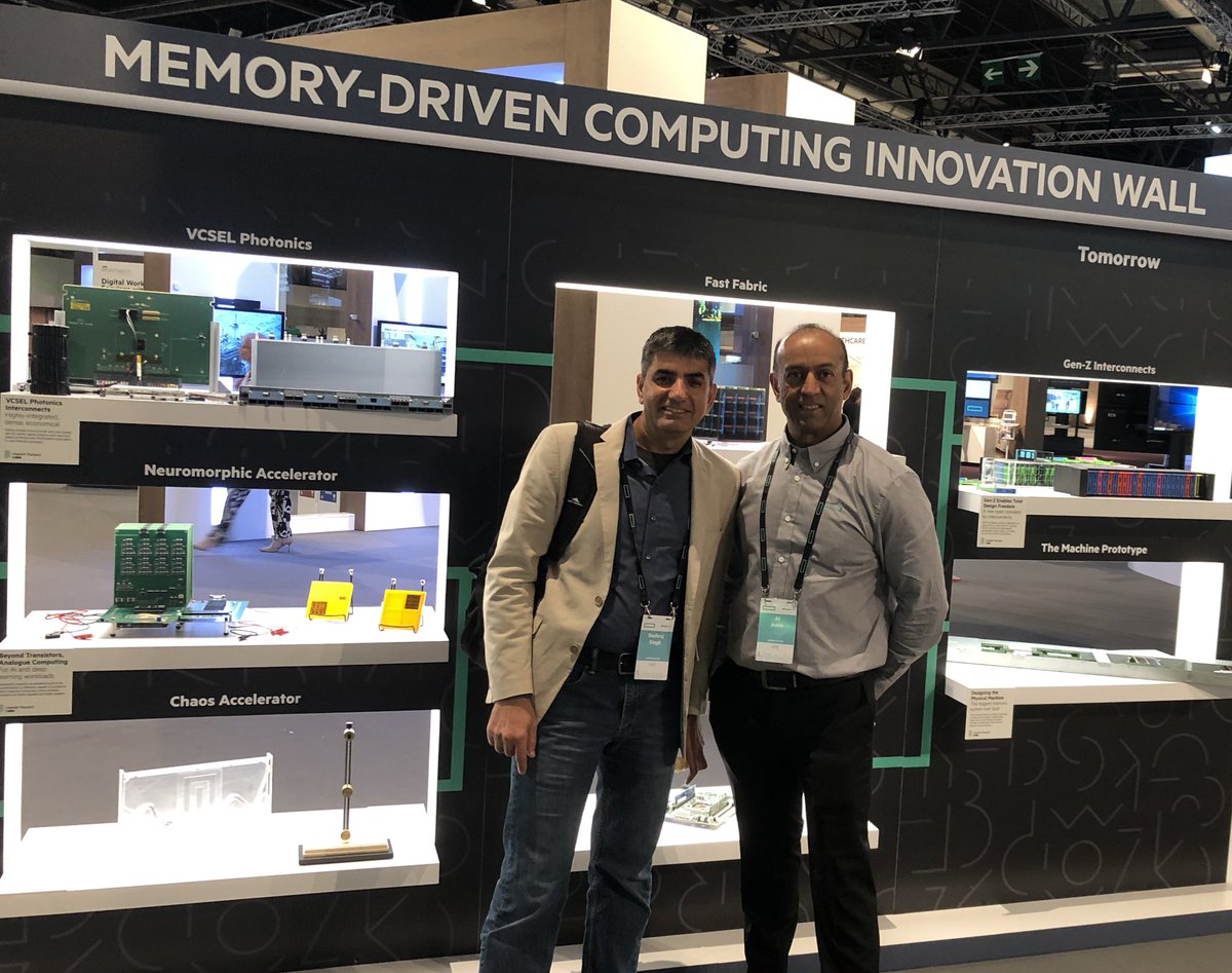 Looking forward to #HPEDiscover  day 2 and learn more about new developments and innovation at #HPE