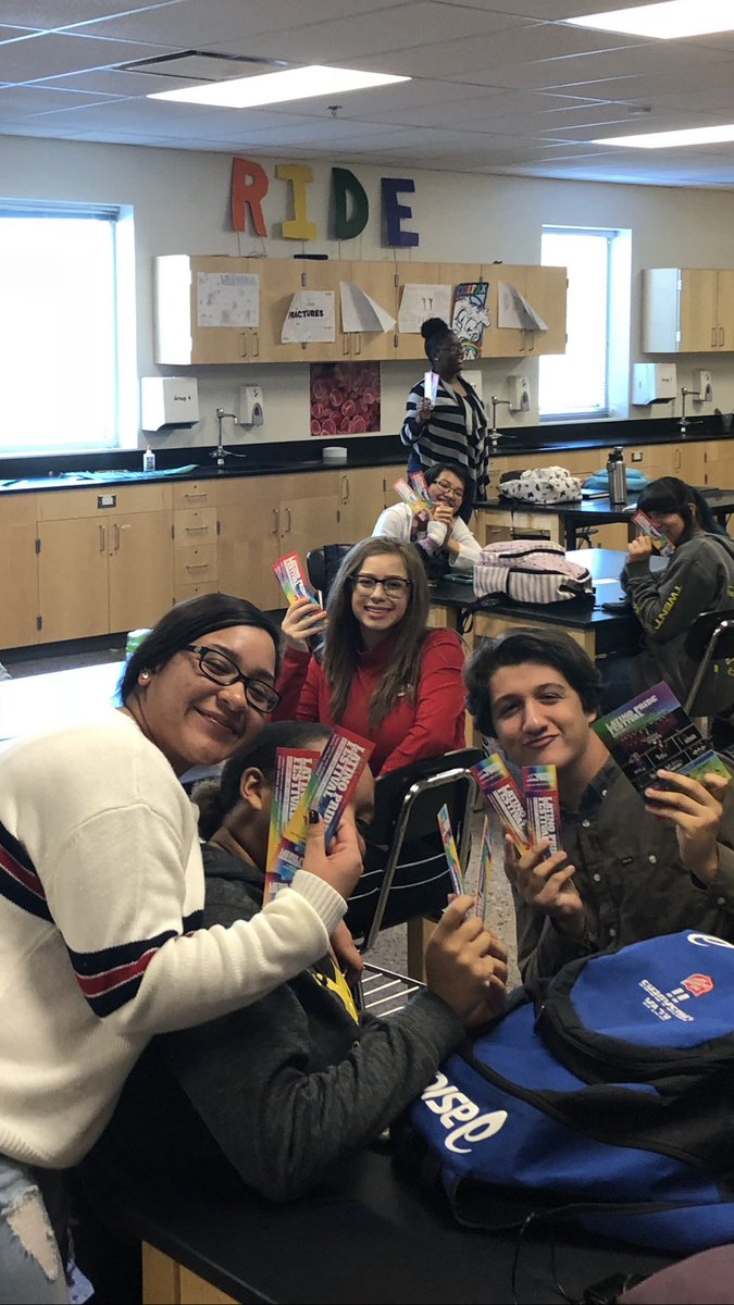 LatinoPride_AZ's tweet photo. Betty Fairfax High School is gearing up for Phoenix’s Inaugural Latino Pride Festival this Saturday, December 1st. #LPF2018 https://t.co/rQyCrrnSc8