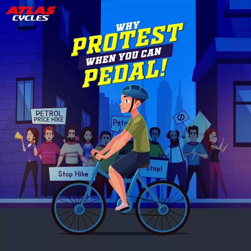 When the world’s busy talking about the problem, you must bring the well-known solution to light. #RideOn #ATLASCycles #ATLASIndia #Cycling #Biking #Bikes #CyclingBenefits #PetrolPriceHike