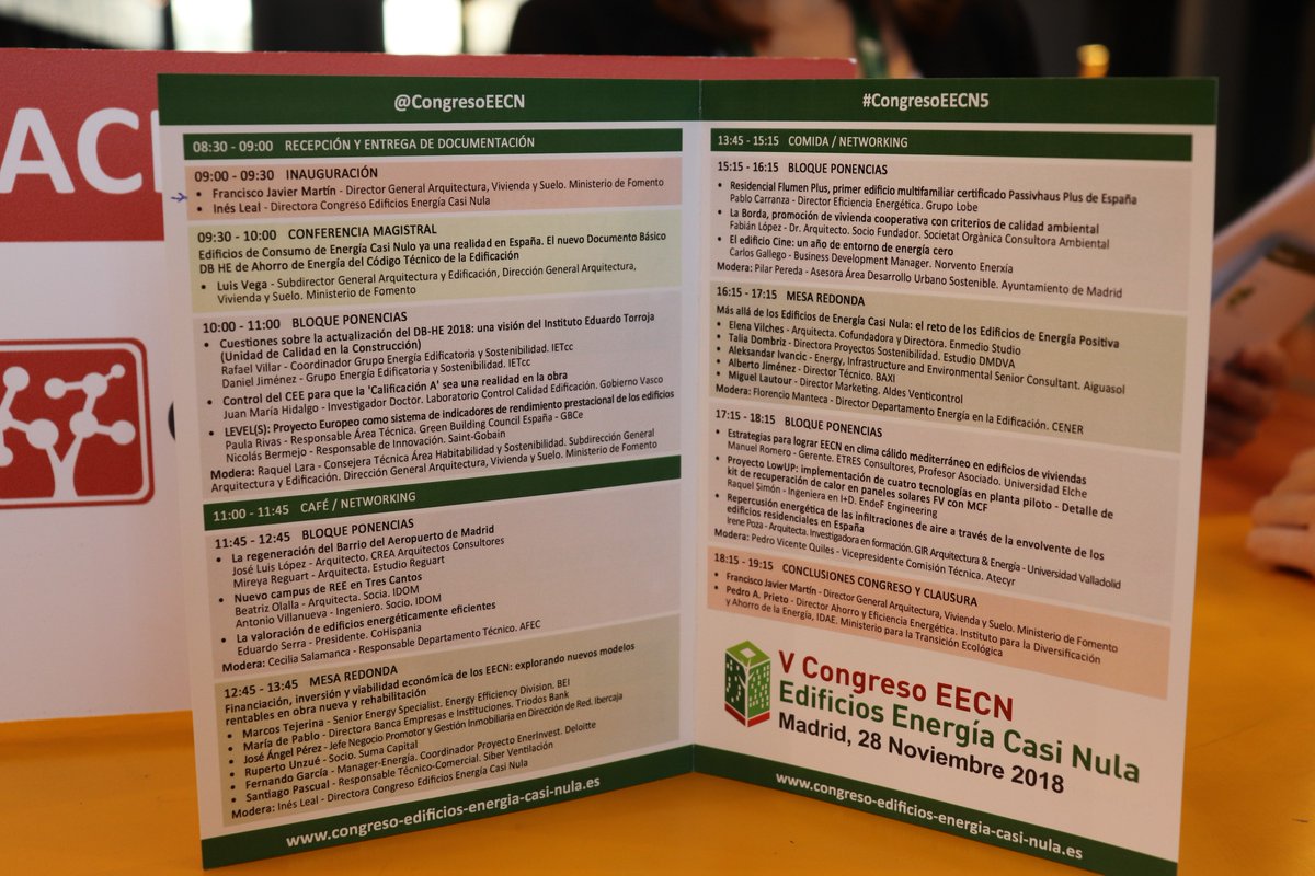 CongresoEECN's tweet photo. Una conferencia magistral, 4 bloques de ponencias y 2 mesas redondas en el programa del #CongresoEECN5 @grupotecmared #SESIAD @fomentogob https://t.co/SijD2gI0MH https://t.co/vmtVjA1Iip
