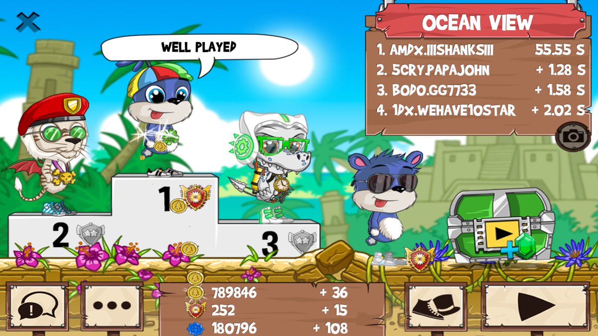 AMDxSHANKS's tweet photo. Get on my level, son! #funrun2 https://t.co/ky9Ia14mXC https://t.co/0wYhaIIIK1