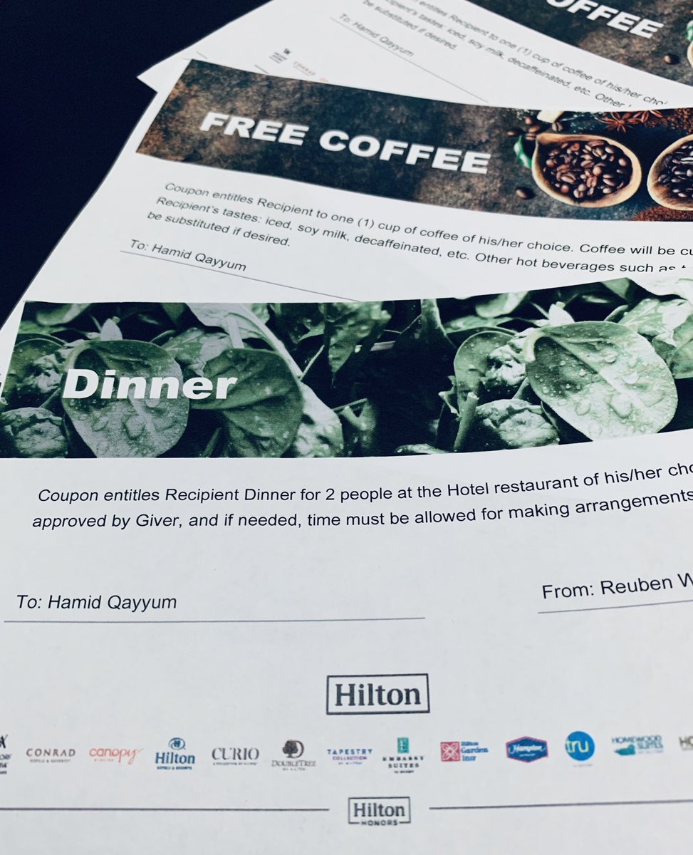 Ahmet_MoMurat's tweet photo. This is a nice way of #appreciation @HiltonBhamMet for my #hardwork of hitting the target for 3 months in row at #FrontofHouse #serviceescape I try to #deliver what Iโve #leant @THE_UCLan @UCLan #placement https://t.co/TCxVL9FQDt