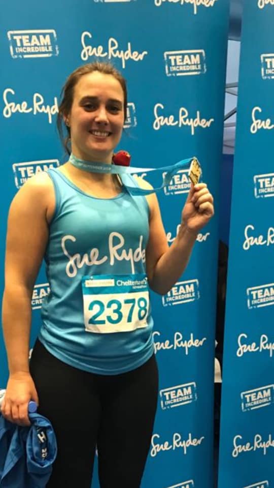 In support of @SueRyderLCH, our Clinical Director Emma Price ran the @CheltenhamHalf, raising over £32,000 with #TeamIncredible. Here’s how and why she did it: ow.ly/kGf950jNF90 #cheltenham half #cheltenhamhalfmarathon #sueryder