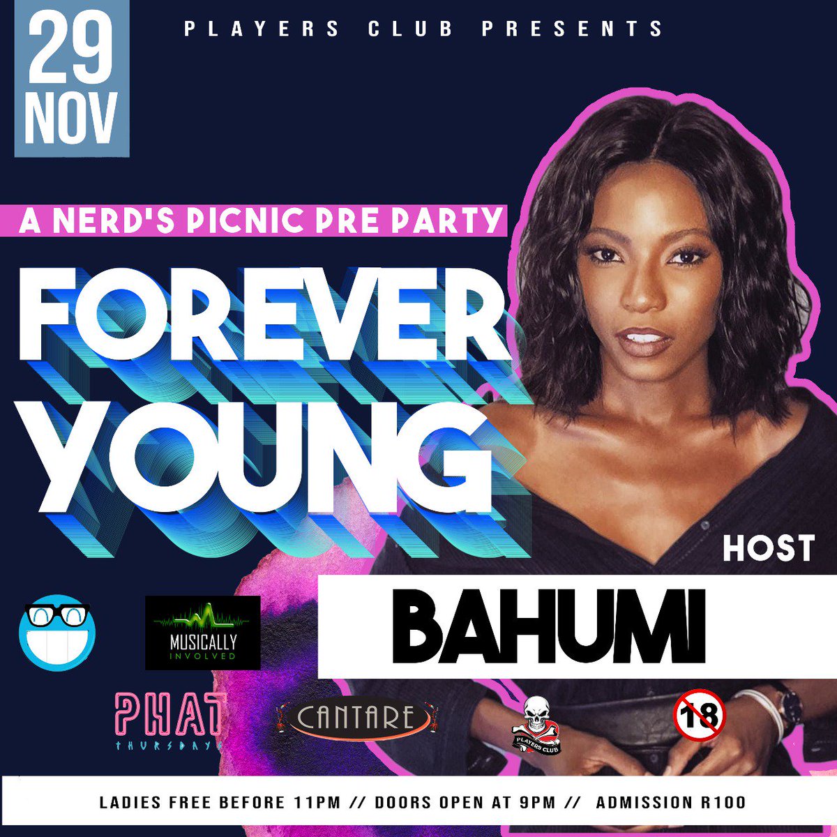 The lovely <a href="/Bahumi_M/">Bahumi</a> will be our host for the evening🔥🔥🔥 #PhatThursdays #ForeverYoung