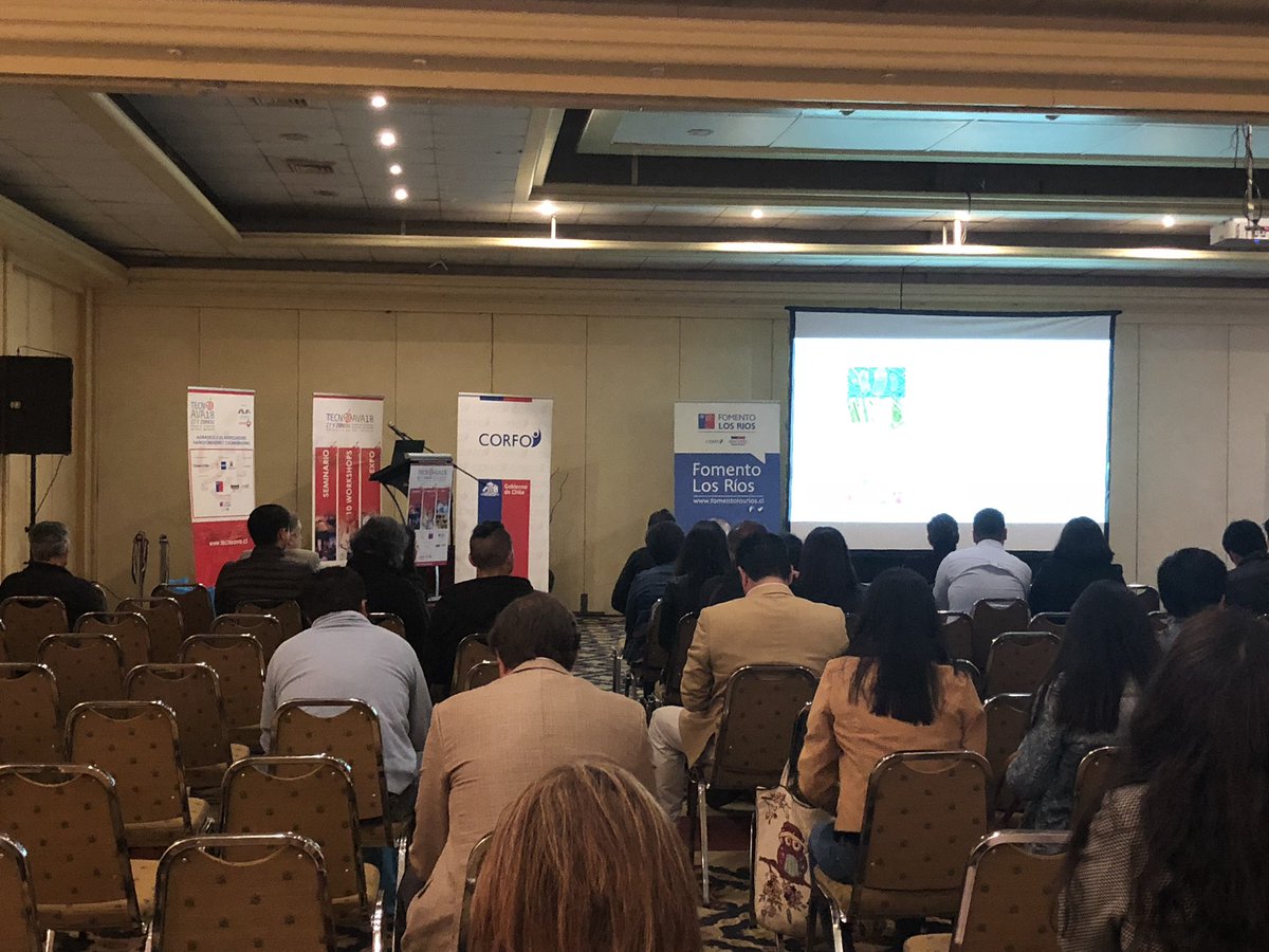 Hoy continúa nuestro nutrido programa de actividades! Ingresa a tecnoava.cl y entérate de todo lo tenemos preparado para este último día de #Tecnoava2018 <a href="/fomentolosrios/">@FomentoLosRios</a> 👏👏👏