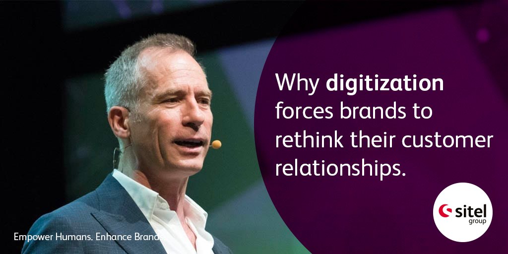 foundeverglobal's tweet photo. In our digital world, how do you make #CX more personal? This is the challenge @thierryjadot highlighted in his #ECD2018 keynote. Read more: https://t.co/1rEvb2EG2o https://t.co/nV0Nx48W7O