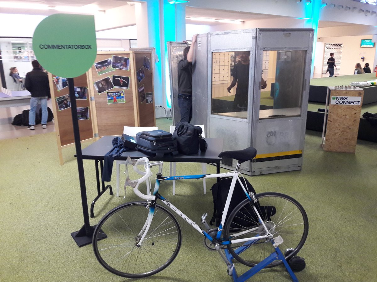 JBerghen's tweet image. Opbouw #vrtnwsconnect in #Diepenbeek @uhasselt tvv #dewarmsteweek - #vrtnws @vrtnws