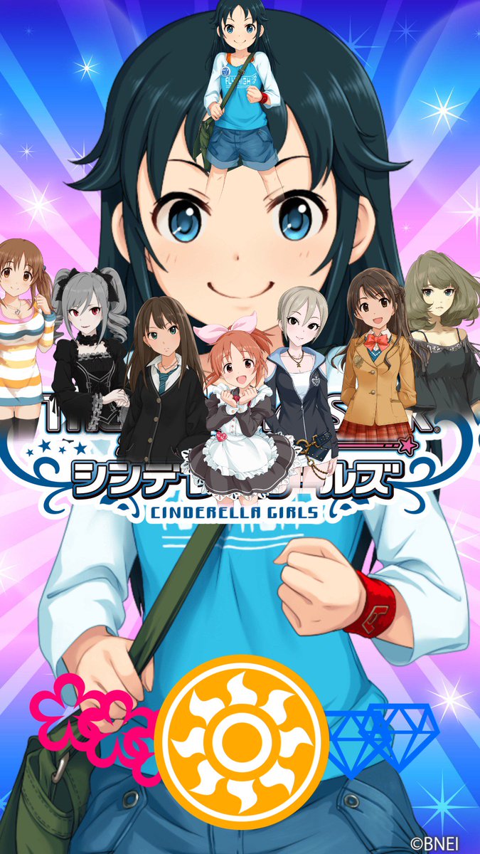 Tekka En Twitter アイドルマスターシンデレラガールズ で壁紙メーカー公開中 すきなアイドルを組み合わせて自分だけのヒーローをつくってみたよ コンプリートフォーム Imascg 7thanniv 壁紙メーカー