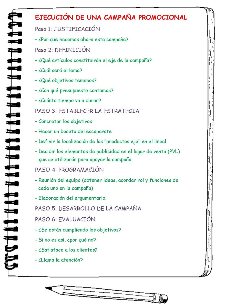 FcoLinimentoRua's tweet photo. Curso básico de #merchandisingenlafarmacia
Lección 18 (#animacióndelptovta)
A la hora de llevar a cabo una campaña promocional en la farmacia deben seguirse una serie de pasos:
https://t.co/kHiBI9ifFa … https://t.co/LShQMBJUXn