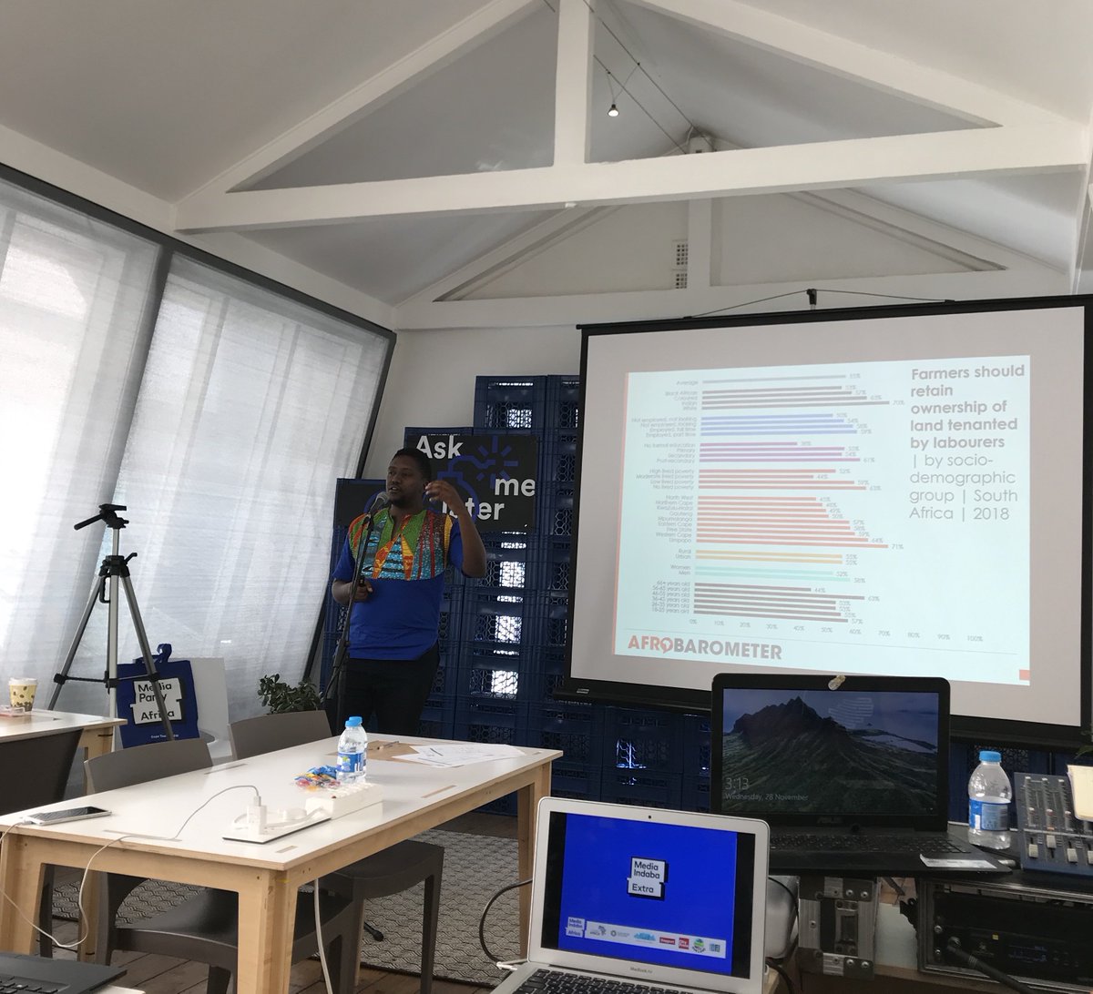 .<a href="/afrobarometer/">Afrobarometer</a> is working with <a href="/Code4Africa/">Code for Africa</a> on sharing data. Find the full survey dataset on  land.hurumap.org