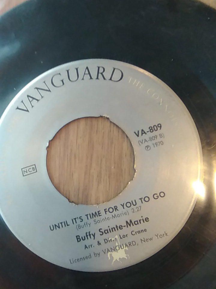 BjorkbackaHannu's tweet image. I can't velieve my luck! Kiitos, Lauri! Joulu tuli aikaisin Buffyn tunnetuin ja menestynein single saa hyvän kodin. #SoldierBlue ja Elviksenkin levyttämä #UntilItsTimeForYouToGo