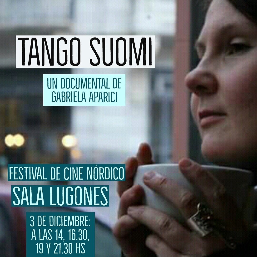 gapzcine's tweet image. Felices de volver a Buenos Aires, y a la hermosa @Sala_Lugones.
El proximo lunes 3 de diciembre #TangoSuomi en el marco del Festival de Cine Nórdico!
Gracias a la Embajada de Finlandia en Buenos Aires.