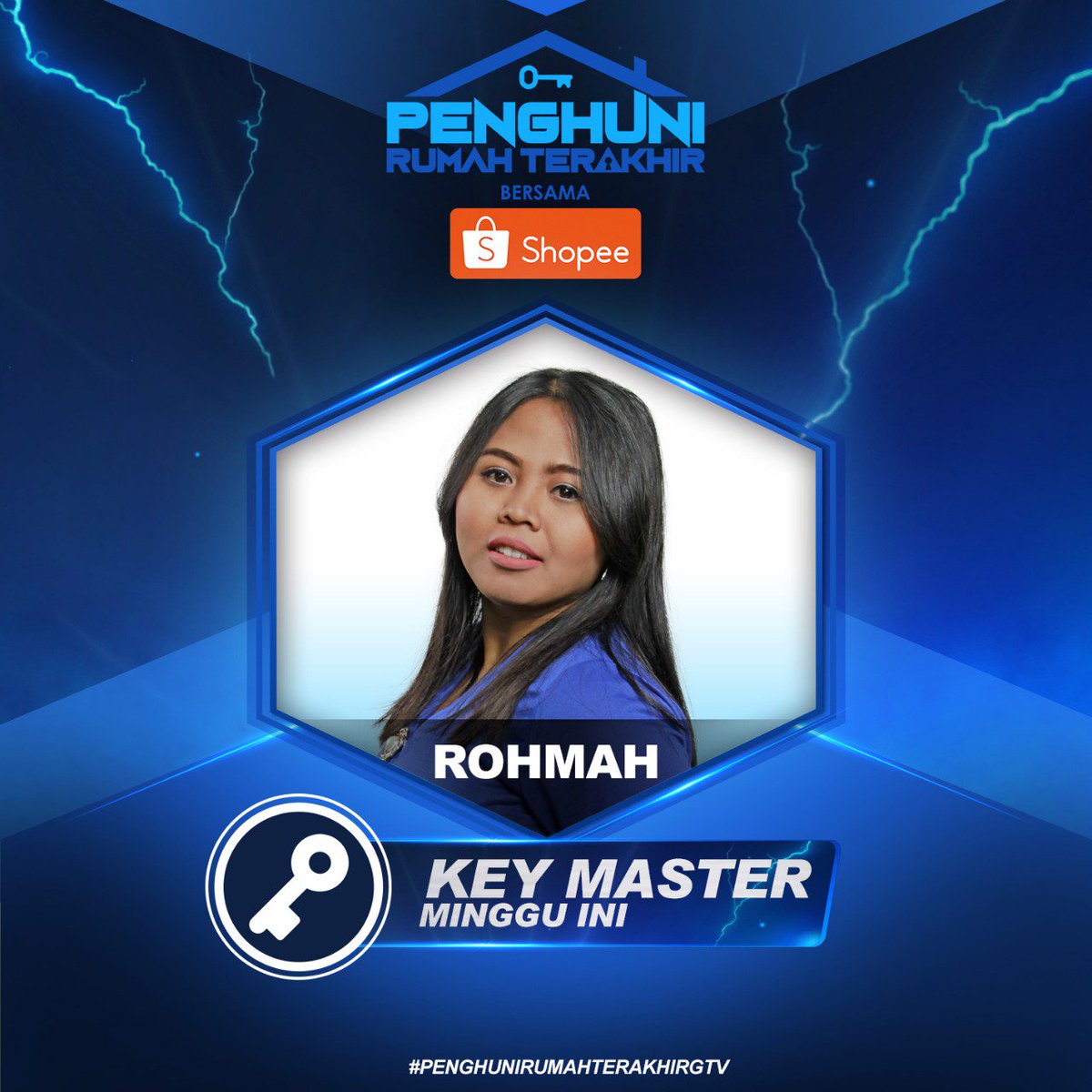 Sering dianggap remeh, siapa sangka jabatan KEY MASTER minggu ini dipegang oleh ROHMAH! Siapakah target yang akan dipulangkan olehnya di #MalamEliminasiPenghuni5 ? Jangan lewatkan #PenghuniRumahTerakhirGTV Bersama <a href="/ShopeeID/">Shopee Indonesia</a> LIVE! Pkl 21.00 WIB <a href="/OfficialGTVID/">OfficialGTVID</a>